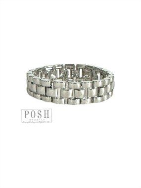 Silver Watch Band Bracelet, Boutique